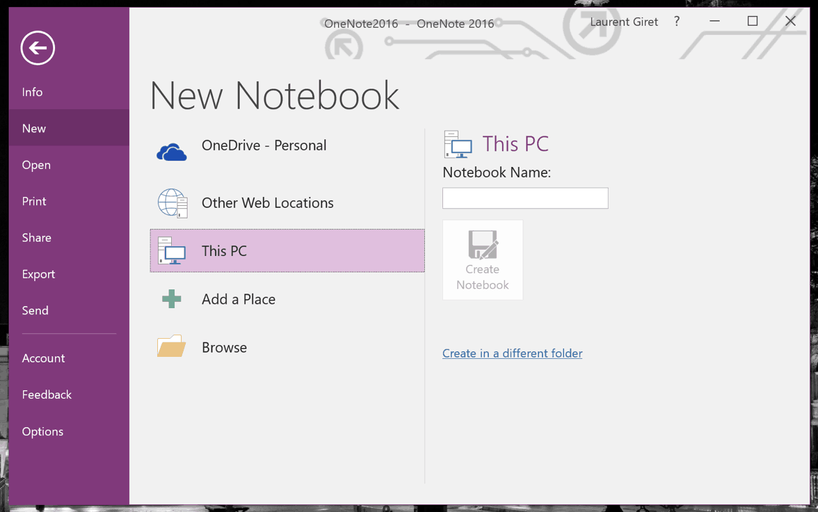 onenote for mac can
